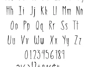 MRF Pixeldust font