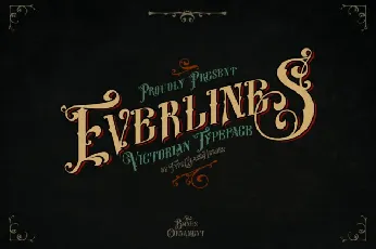 Everlines Victorian font