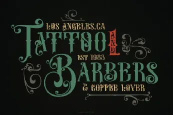 Everlines Victorian font