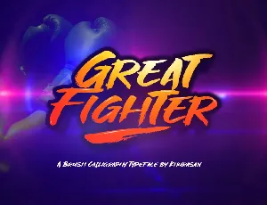 Great Fighter font