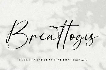 Breattogis font