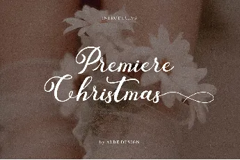 Premiere Christmas font