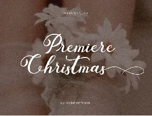 Premiere Christmas font