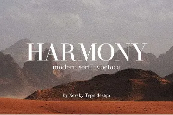 Harmony Free font