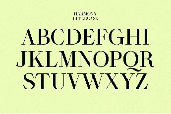 Harmony Free font