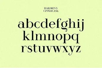 Harmony Free font