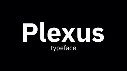 Plexus Family font