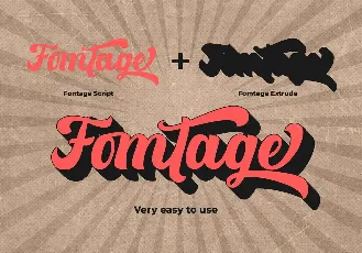 Fomtage font