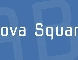 Nova Square font