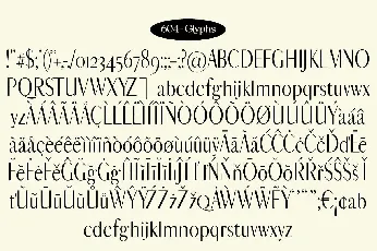 Nardina font