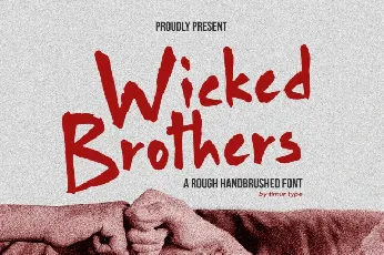 Wicked Brothers font