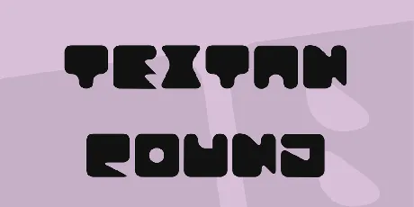 Textan Round font