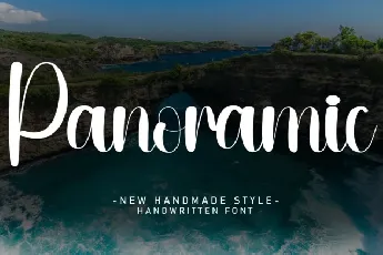 Panoramic Script font