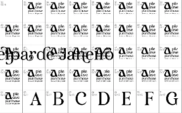 Velparde Janeiro font