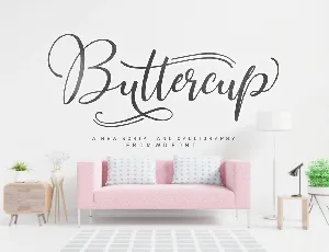 Buttercup Script Free font