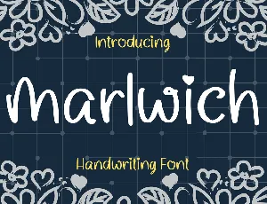 Marlwich font