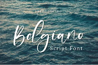 Belgiano font