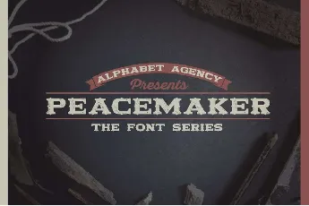 Peacemaker font