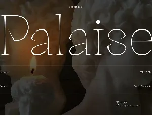 Palaise Free font