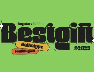 Bestgift font