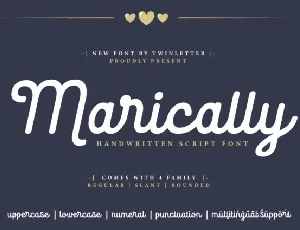 Marically font