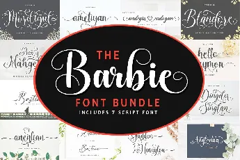 The Barbie Bundle font