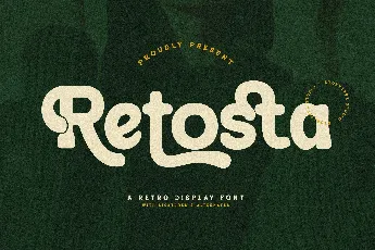 Retosta font