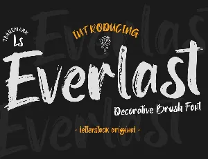 Everlast font