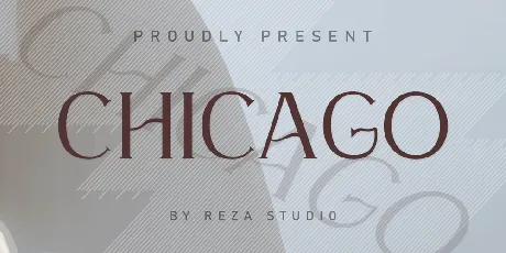 CHICAGOO font