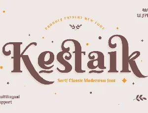 Kestaik font