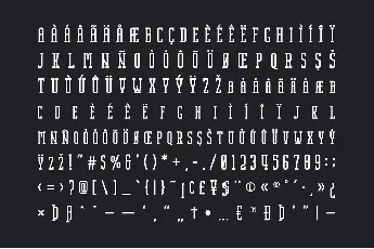 Nordin Slab Demo font