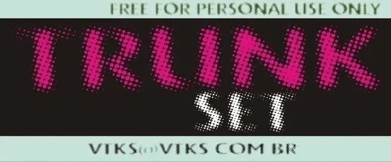 vtks trunkset font