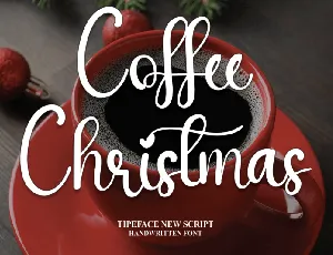 Coffee Christmas font