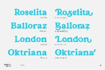 Bulgaria Ligatura font