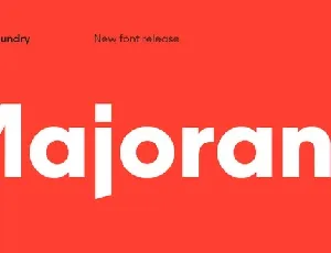 Majorant Family font