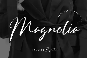 Magnolia Script font