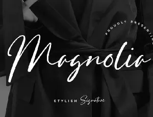 Magnolia Script font