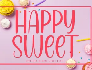 Happy Sweet Display font