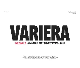 Variera Family font