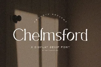 Chelmsford Free font