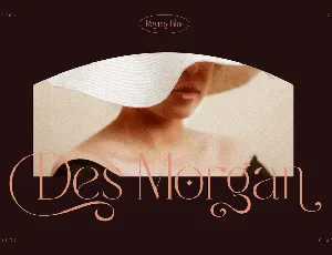 Des Morgan font