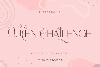 QueenChallengeDemo font