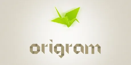 Origram font