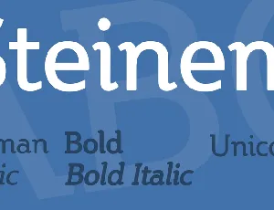 Steinem font