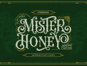 Mister Honey font