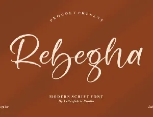 Rebegha font