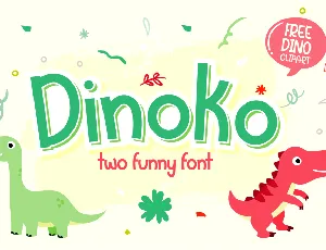 Dinoko font
