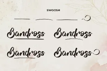 Bandross Demo font