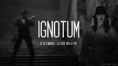 Ignotum font