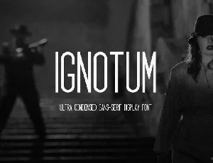 Ignotum font